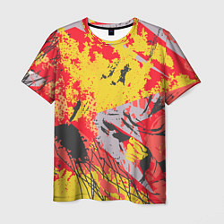 Мужская футболка Abstractionism pattern