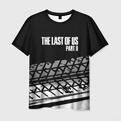 Мужская футболка The Last of Us краски асфальт