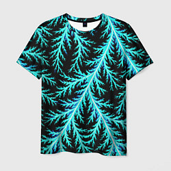 Мужская футболка Разряды электричества Tie Dye