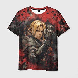 Мужская футболка Edward Elric - Fullmetal Alchemist