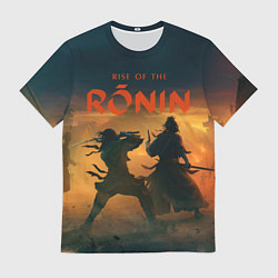 Мужская футболка Самураи rise of the ronin