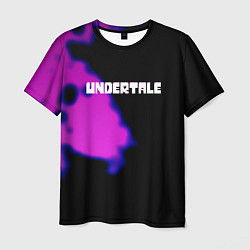 Мужская футболка Undertale neon splash