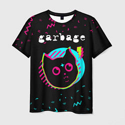 Мужская футболка Garbage - rock star cat