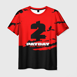 Мужская футболка Payday 2 краски