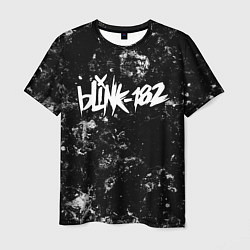 Мужская футболка Blink 182 black ice