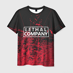 Мужская футболка Lethal Company: Red Trail
