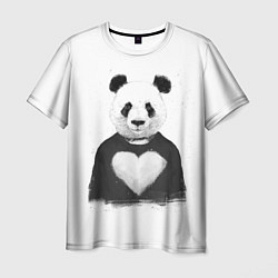 Мужская футболка Love panda