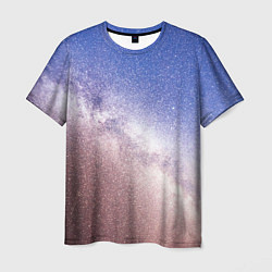 Мужская футболка Галактика млечный путь