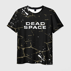Мужская футболка Dead space текстура