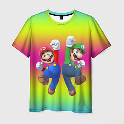 Мужская футболка Братья Марио