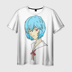 Мужская футболка Рей Аянами: Evangelion