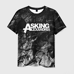 Мужская футболка Asking Alexandria black graphite