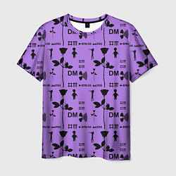 Мужская футболка DM rose