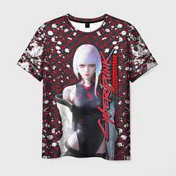 Мужская футболка Lucyna Kushinada - Cyberpunk: Edgerunners