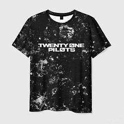 Мужская футболка Twenty One Pilots black ice