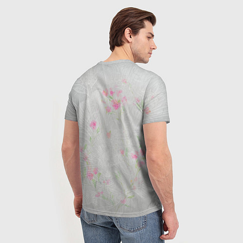 Мужская футболка Красноглазый лис / 3D-принт – фото 4