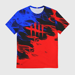 Мужская футболка Dead by daylight битва огней