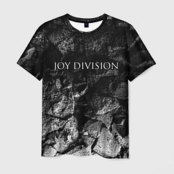 Мужская футболка Joy Division black graphite