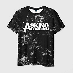 Мужская футболка Asking Alexandria black ice