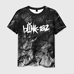 Мужская футболка Blink 182 black graphite