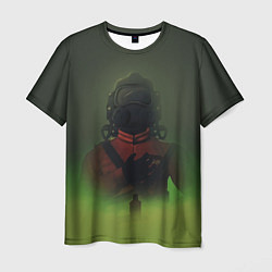Мужская футболка Lethal Company: Green Fog