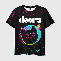 Футболка мужская The Doors - rock star cat, цвет: 3D-принт