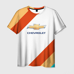 Футболка мужская Chevrolet line, цвет: 3D-принт