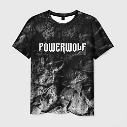 Мужская футболка Powerwolf black graphite