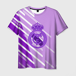 Мужская футболка Real Madrid текстура фк