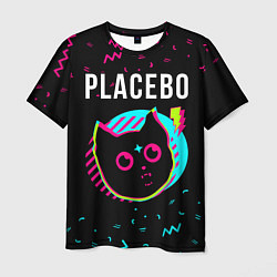 Мужская футболка Placebo - rock star cat