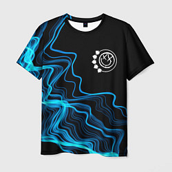 Мужская футболка Blink 182 sound wave