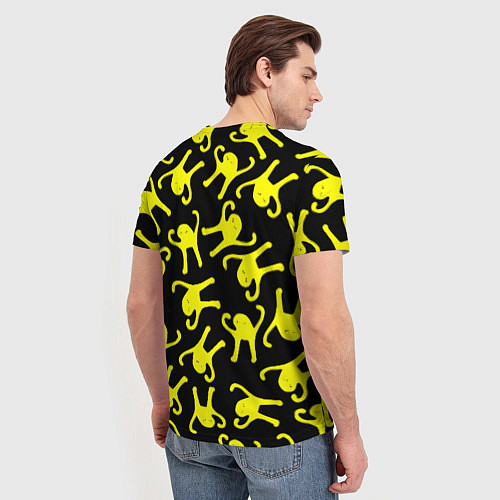 Мужская футболка Ъуъ съука pattern mem / 3D-принт – фото 4