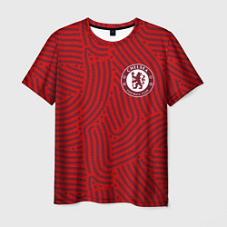 Мужская футболка Chelsea отпечатки