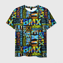 Футболка мужская Extreme sport BMX, цвет: 3D-принт