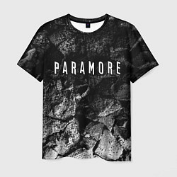 Мужская футболка Paramore black graphite