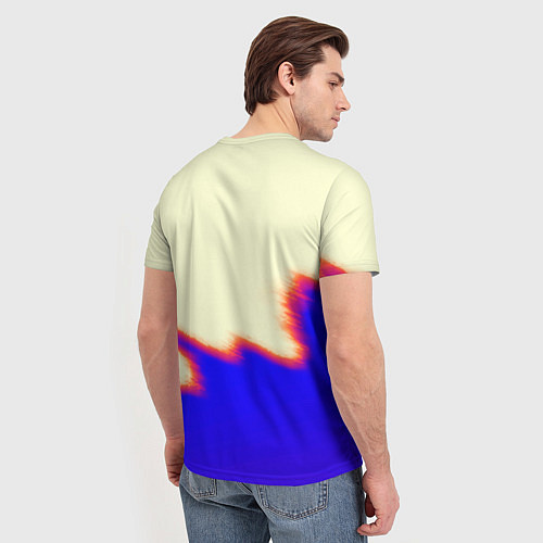 Мужская футболка Roblox краски текстура game / 3D-принт – фото 4