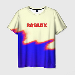 Мужская футболка Roblox краски текстура game