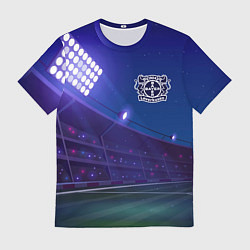 Мужская футболка Bayer 04 ночное поле