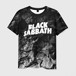 Мужская футболка Black Sabbath black graphite