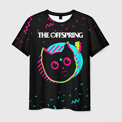 Мужская футболка The Offspring - rock star cat