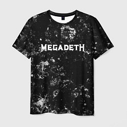 Мужская футболка Megadeth black ice
