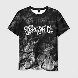 Мужская футболка Aerosmith black graphite