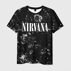 Мужская футболка Nirvana black ice