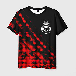 Мужская футболка Real Madrid sport grunge