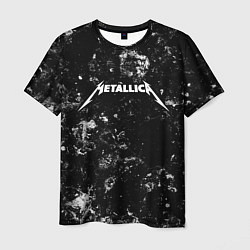 Мужская футболка Metallica black ice