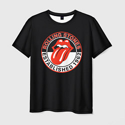 Футболка мужская Rolling Stones Established 1962 group, цвет: 3D-принт