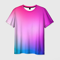 Мужская футболка Colorful gradient