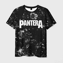 Мужская футболка Pantera black ice