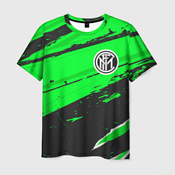 Футболка мужская Inter sport green, цвет: 3D-принт
