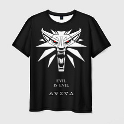 Мужская футболка Evil is evil